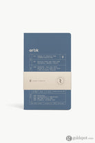 Artik Pack Of 2 Singer Sewn Notebooks in Lavender Lined Notebooks Journals