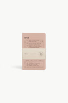 Artik Pack Of 3 Pocket Singer Sewn Notebooks in Almond Notebooks Journals
