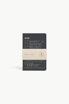 Artik Pack Of 3 Pocket Singer Sewn Notebooks in Coconut Notebooks Journals