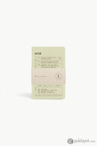 Artik Pack Of 3 Pocket Singer Sewn Notebooks in Kiwi Dotted Notebooks Journals