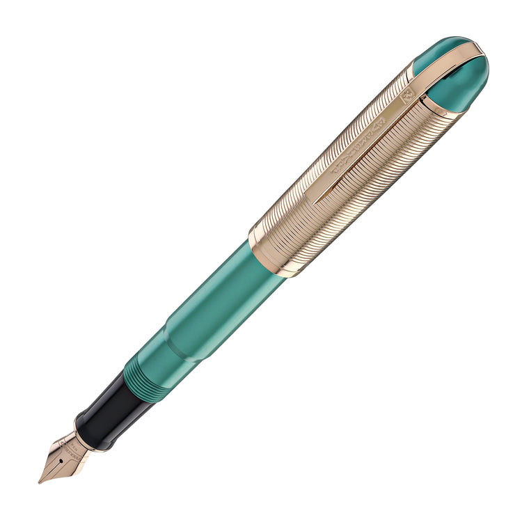 Wahl Eversharp Skyline Fountain Pen in Emerald with Rose Gold Trim
