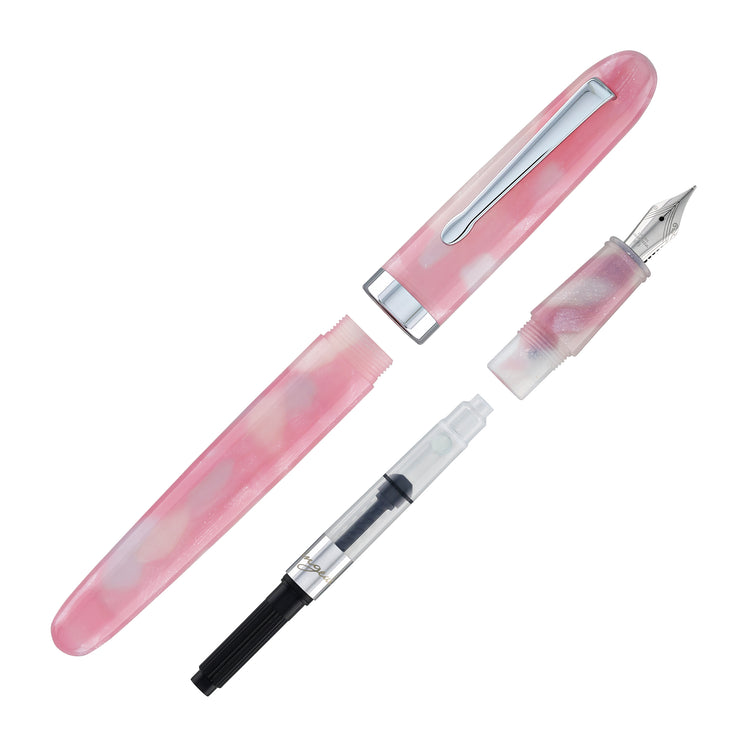 Wearingeul Preface Fountain Pen in The Glass Bead Game with Silver Trim