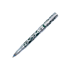 Conklin Endura Deco Crest Rollerball Pen in Green with Chrome Trim