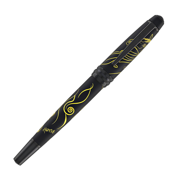 Cross Bailey Zodiac Year of the Horse Selectip Rollerball Pen in Matte Black with Black PVD Appointments