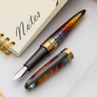 Diplomat Aero Fountain Pen in Rhomb Flame