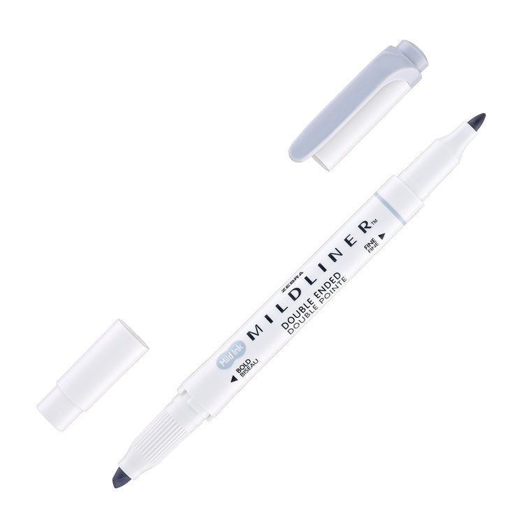 Zebra Mildliner Dual-Tip Highlighter in Cool Gray