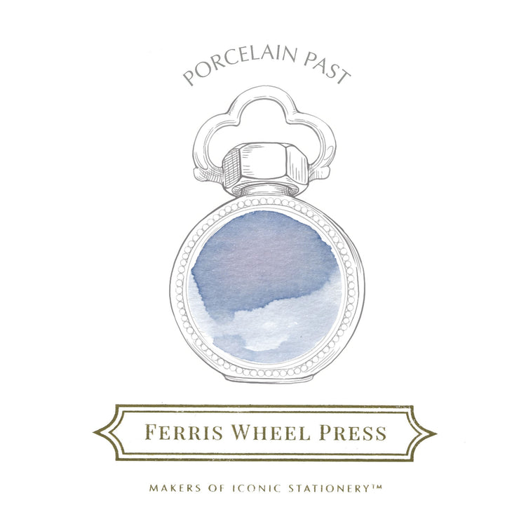Ferris Wheel Press Bottled Ink in Porcelain Past - 38 mL
