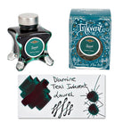 Diamine Inkvent Teal Edition Extreme Sheen Bottled Ink in Laurel - 50 ml