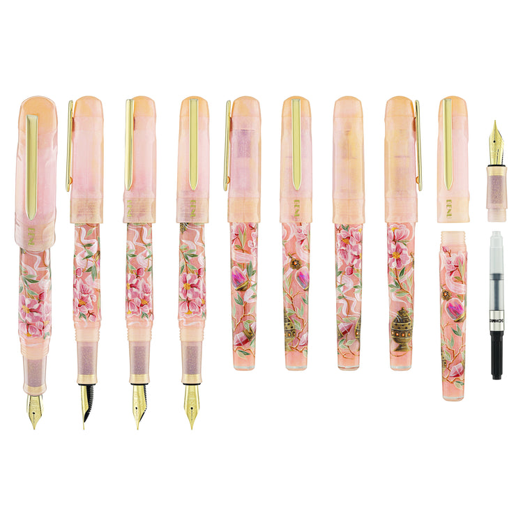 Benu Talisman Fountain Pen in Peach Blossom