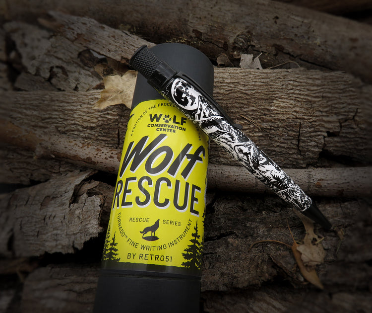 Retro 51 Tornado Wolf Rescue Ballpoint Pen
