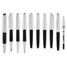 Caran d'Ache Leman Fountain Pen in Damier Gift Set with Leather Case - Special Edition