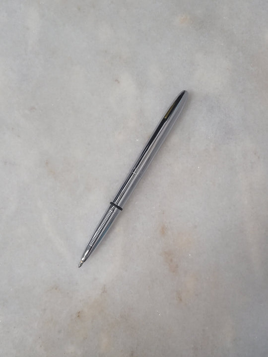 Misfit Item 0042 Fisher Space Pen Bullet Ballpoint Pen in Chrome