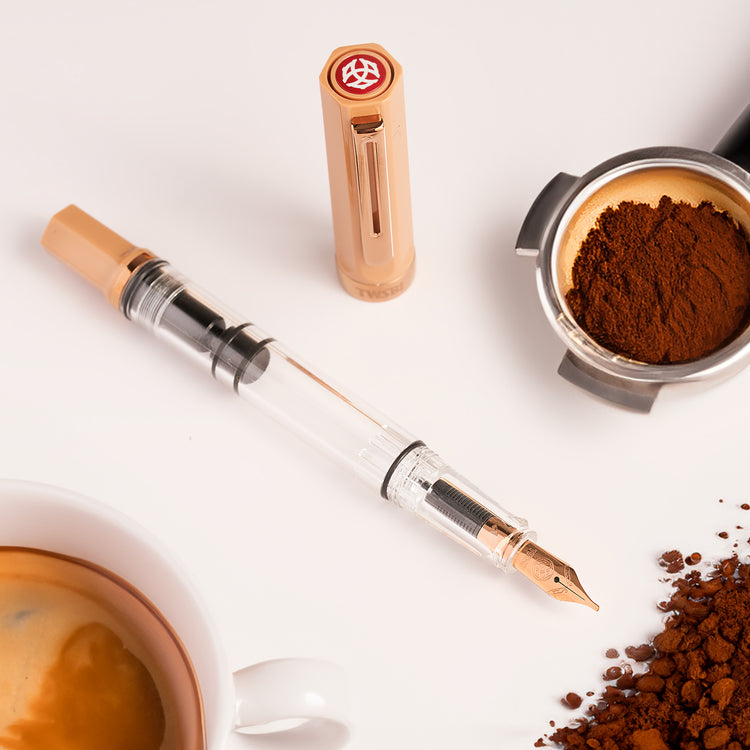 TWSBI Eco Fountain Pen in Caffè with Bronze Trim Fountain Pen