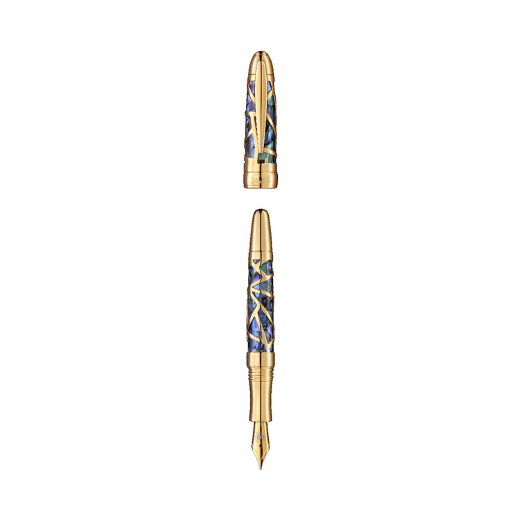 Laban Abalone Skeleton Fountain Pen in Oceana