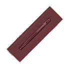 Caran d'Ache 849 Toile de Jouy Ballpoint Pen in Burgundy - Medium Point