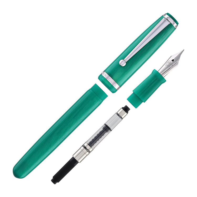 Magna Carta MAG 650 Fountain Pen in Liberty Pearl - Steel Flex Nib