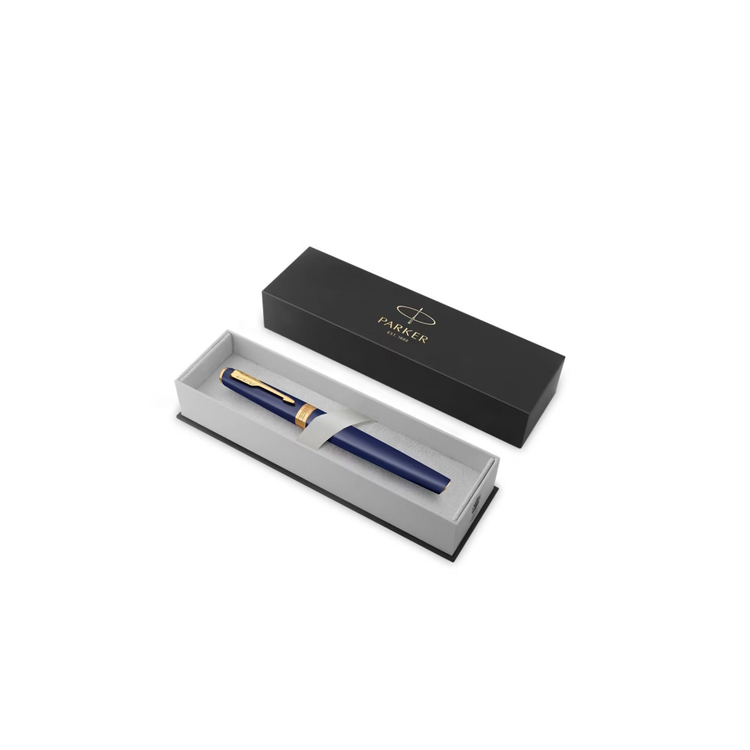 Parker Meridian Fountain Pen in Blue with Gold Trim