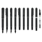 Monteverde Innova Fountain Pen in Matte Carbon with Gunmetal Trim