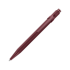 Caran d'Ache 849 Toile de Jouy Ballpoint Pen in Burgundy - Medium Point
