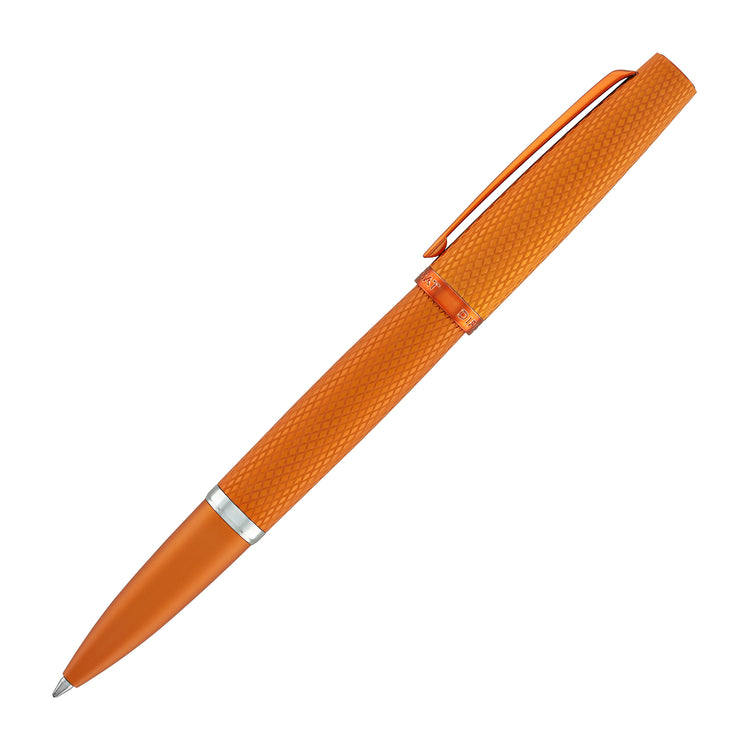 Diplomat Viper Rollerball Pen in Orange Guilloche