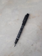 Misfit Item 0097 Nahvalur Original Fountain Pen - Peter Draws Artist Edition Silver - Medium Point
