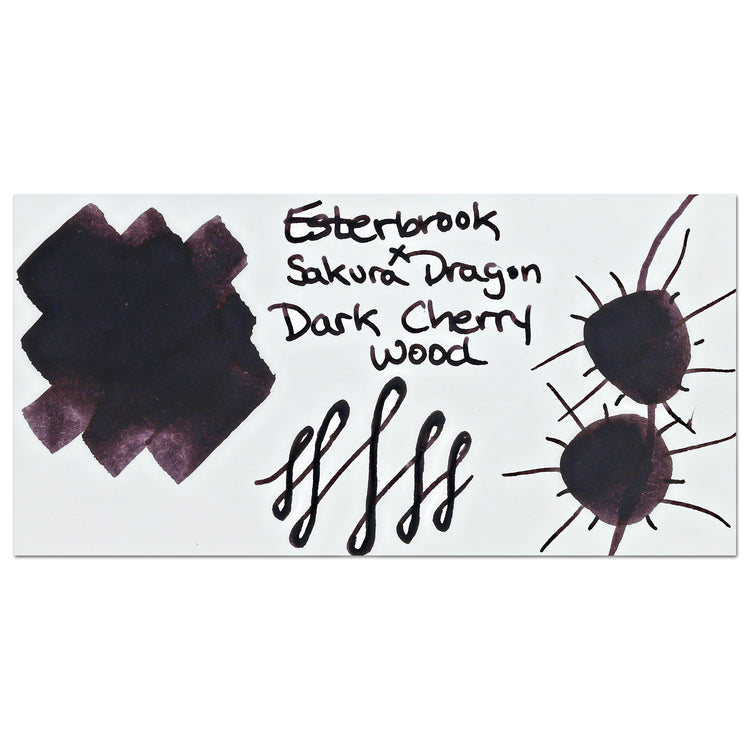 Esterbrook x Sakuradragon Fountain Pen Ink in Dark Cherry Wood - 30ml