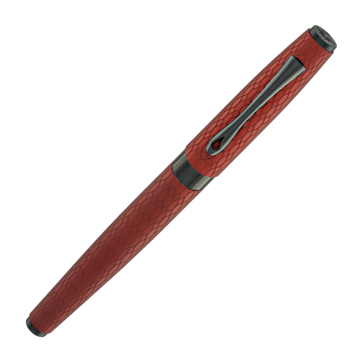 Diplomat Cobra Rollerball Pen in Burgundy Red