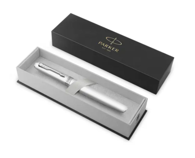 Parker Meridian Rollerball Pen in Chrome