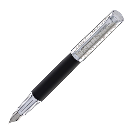 Parker Ingenuity Fountain Pen in Legacy of Flight with Chrome - Fine Point
