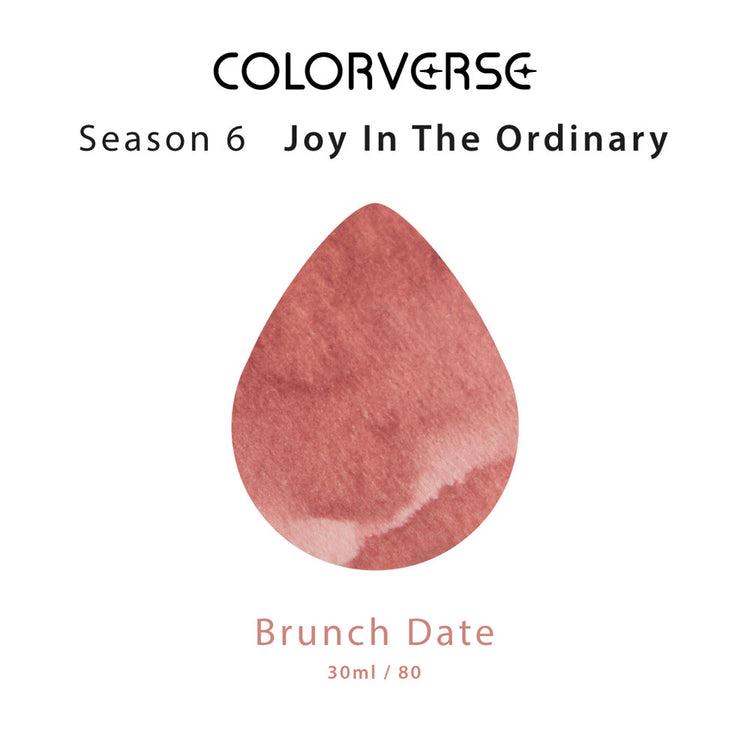 Colorverse Joy in the Ordinary Bottled Ink in Brunch Date - 30mL