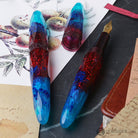 Benu Briolette Fountain Pen in Fiery Azure Fountain Pen