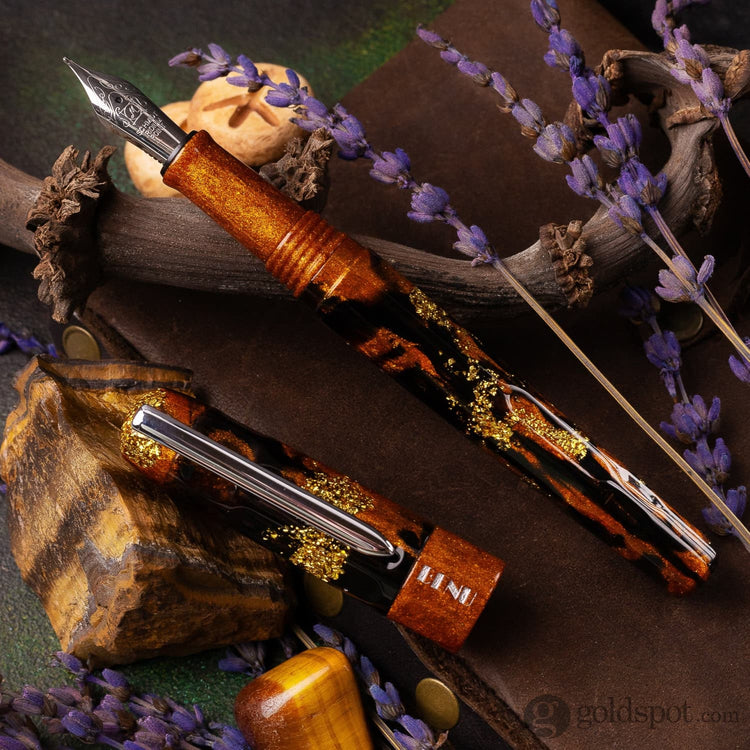 Benu Talisman Fountain Pen in Tiger’s Eye Fountain Pen
