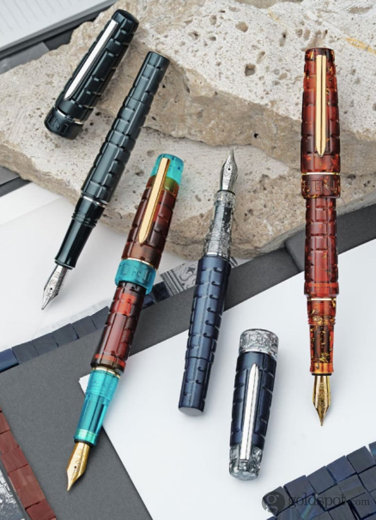 Benu Tessera Collection Fountain Pen in Sunstone Fountain Pen