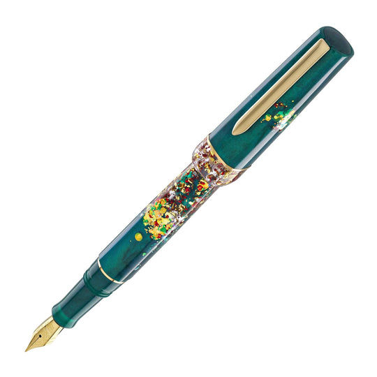 Benu Haute Fountain Pen in Emerald Eve