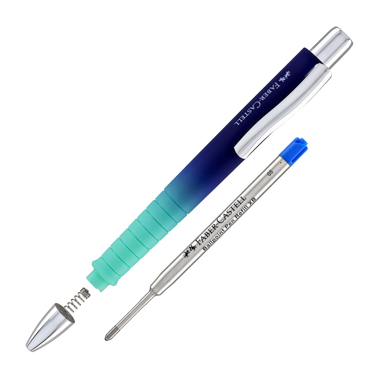 Faber-Castell Poly Flow Ballpoint Pen in Buzzing Blue