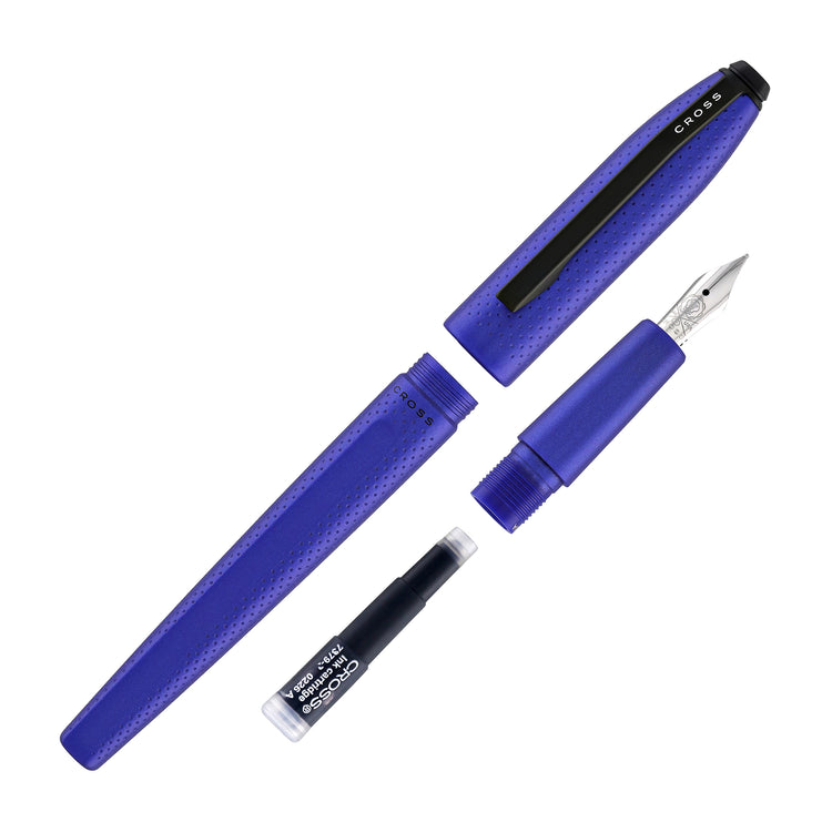 Cross Prism Fountain Pen in Deep Sea Blue Resin