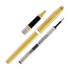 Cross Century II Selectip Rollerball Pen in Polished 23K Gold-Plated Engraved Diamond Pattern