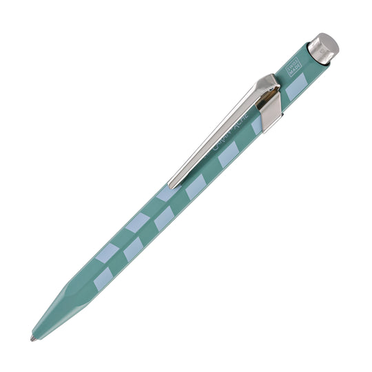Caran d'Ache 849 Mosaic Ballpoint Pen in Water Green
