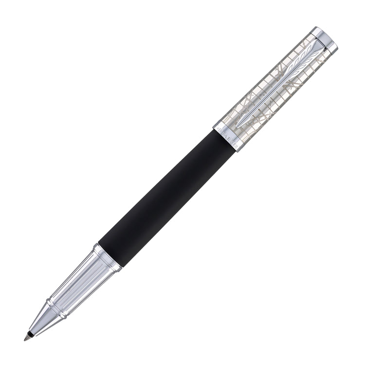 Parker Ingenuity Rollerball Pen in Legacy of Flight with Chrome Trim