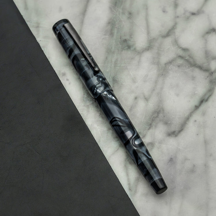 Edison Newark Fountain Pen in Dark Current