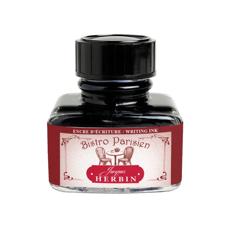 J. Herbin Paris Ink in Bistro Parisien (Garnet) - 30ml