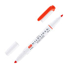 Zebra Mildliner Dual-Tip Highlighter in Marigold