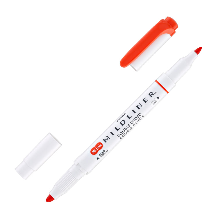 Zebra Mildliner Dual-Tip Highlighter in Marigold