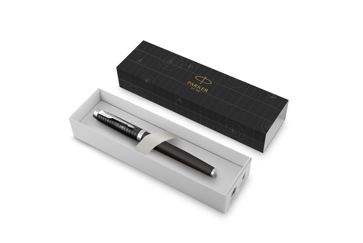Parker IM Rollerball Pen in Legacy of Flight with Chrome Trim