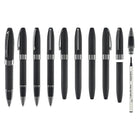 Sheaffer Legacy Chevro Rollerball Pen in Matte Black with PVD Gunmetal