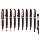 Sailor 1911 Large Fountain Pen in Shining Red - 18kt Gold Nib