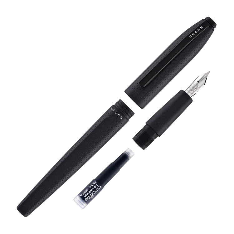 Cross Prism Fountain Pen in Obsidian Black Resin