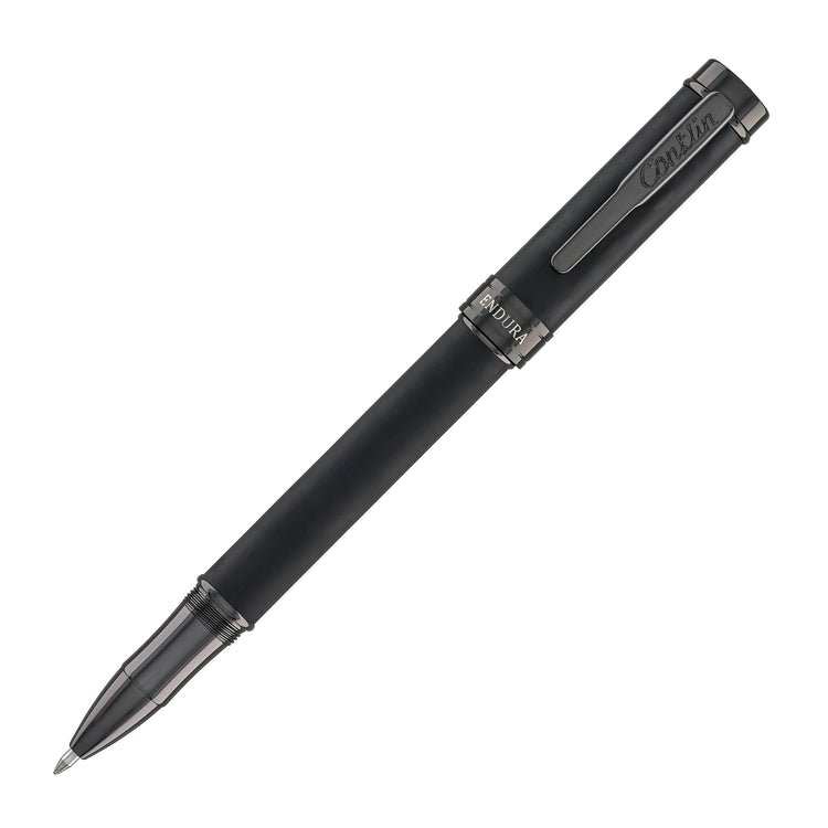 Conklin Endura Rollerball Pen in Forged Carbon Fiber with Gunmetal Trim - Limited Edition
