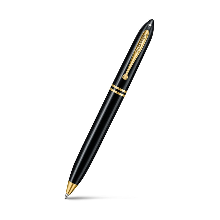 Sheaffer Balance III E893 Ballpoint Pen in Glossy Black & Gold Trims