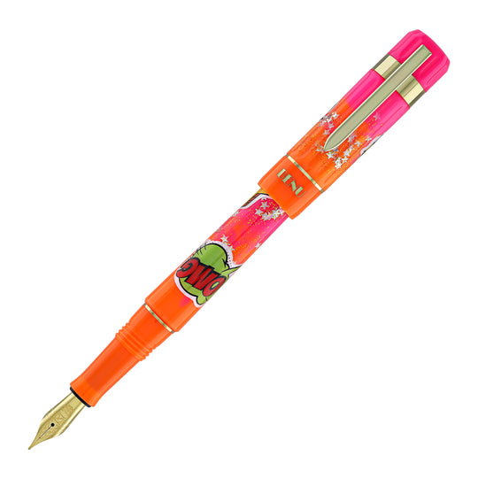 Benu Tribute Pop Art Capsule Fountain Pen in Wow!